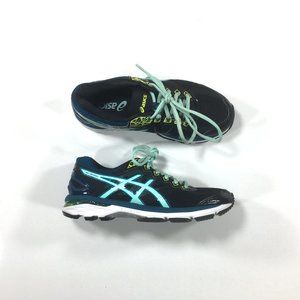 Asics GT-2000 4 Running Shoes Womens Size 6.5 Black Blue T656N